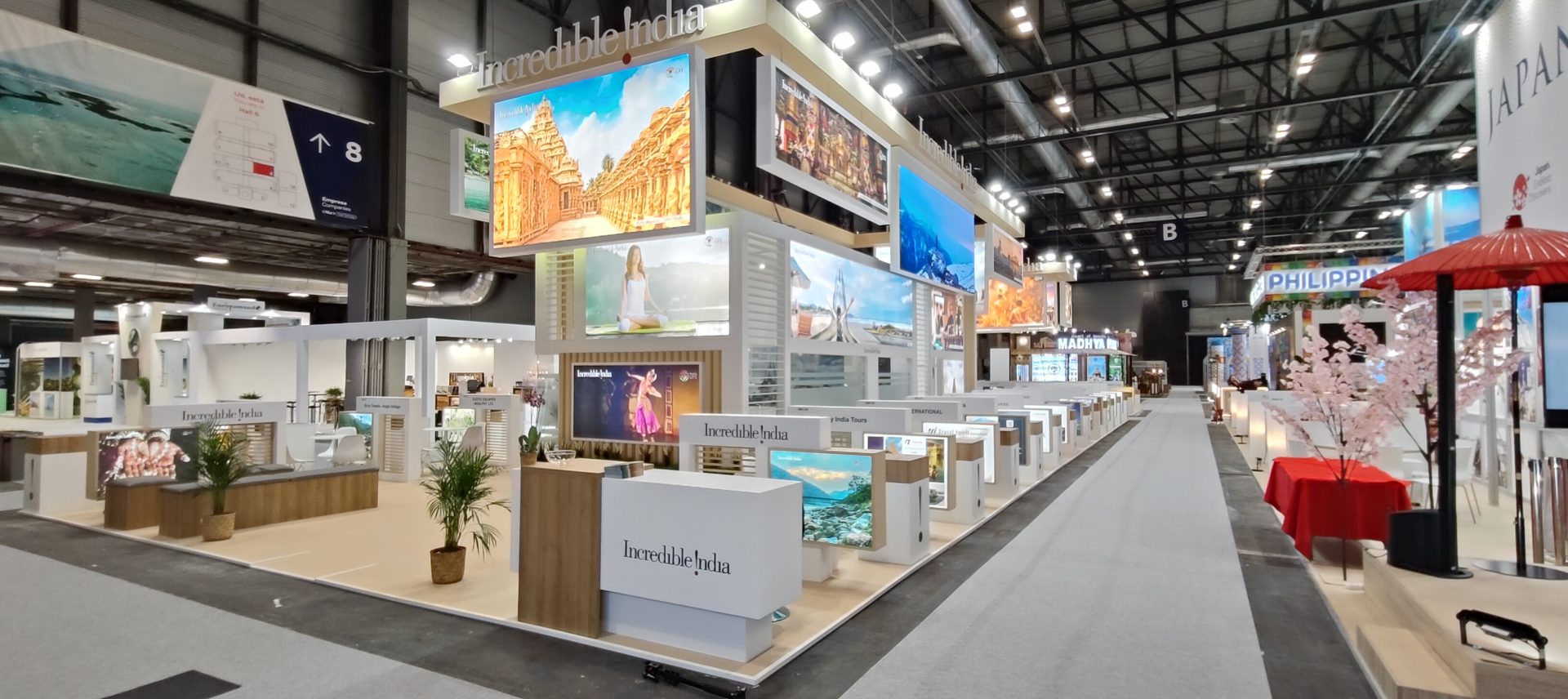 India Pavilion - trade show booth design