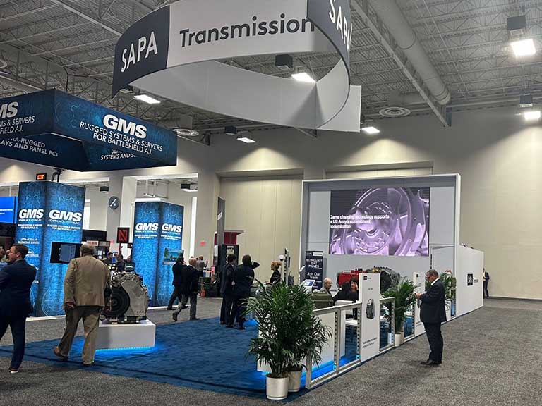 SAPA Transmission exhibit display