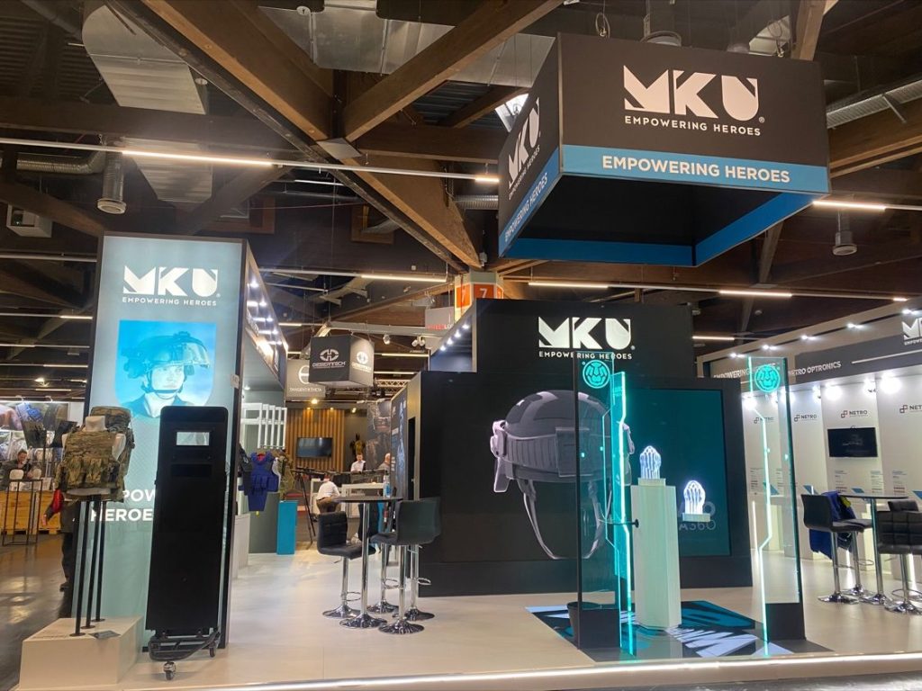 MKU - Enforce Tac 2024 - trade show display design