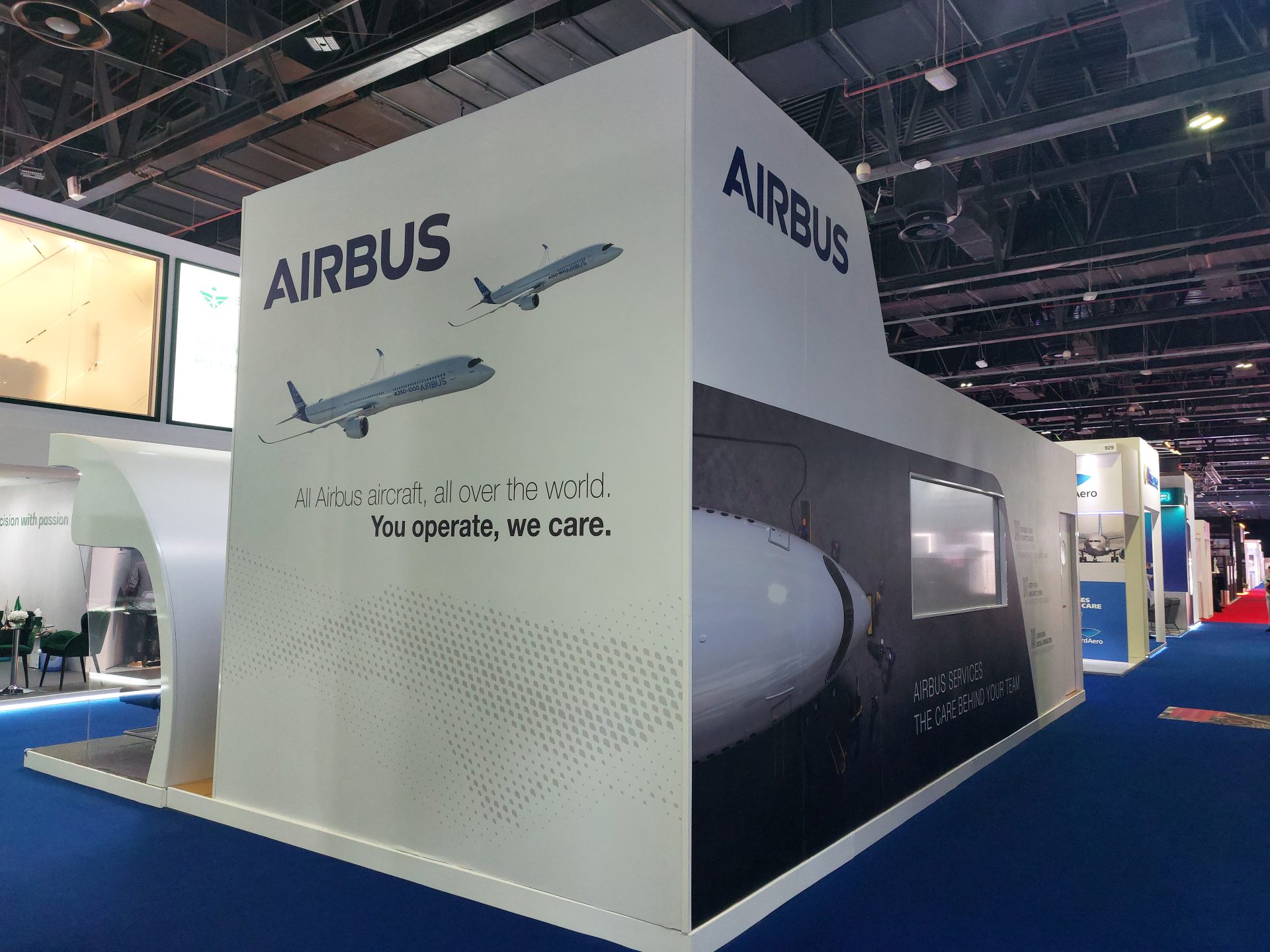 Airbus - trade show exhibit