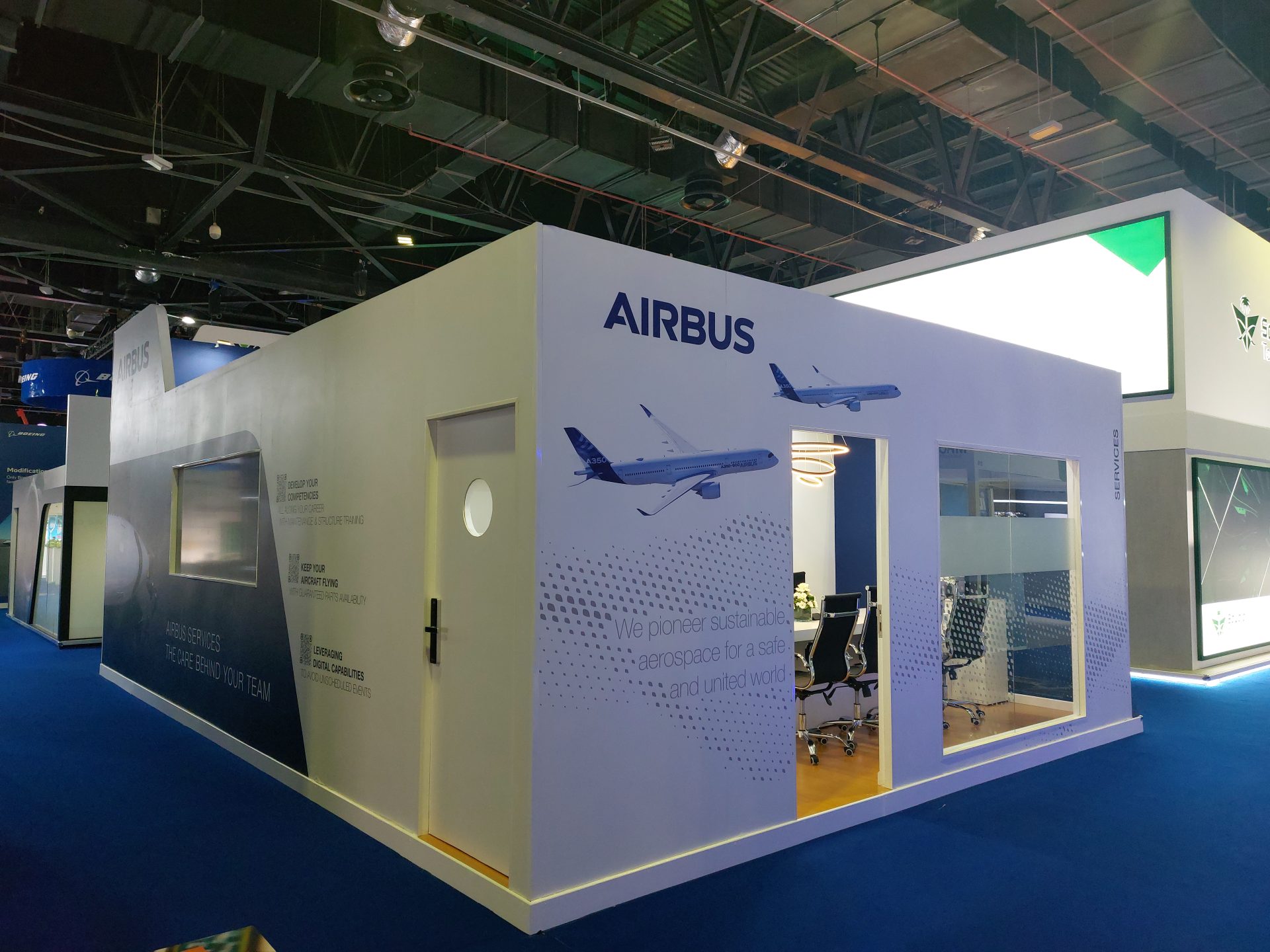 Airbus - trade show exhibit