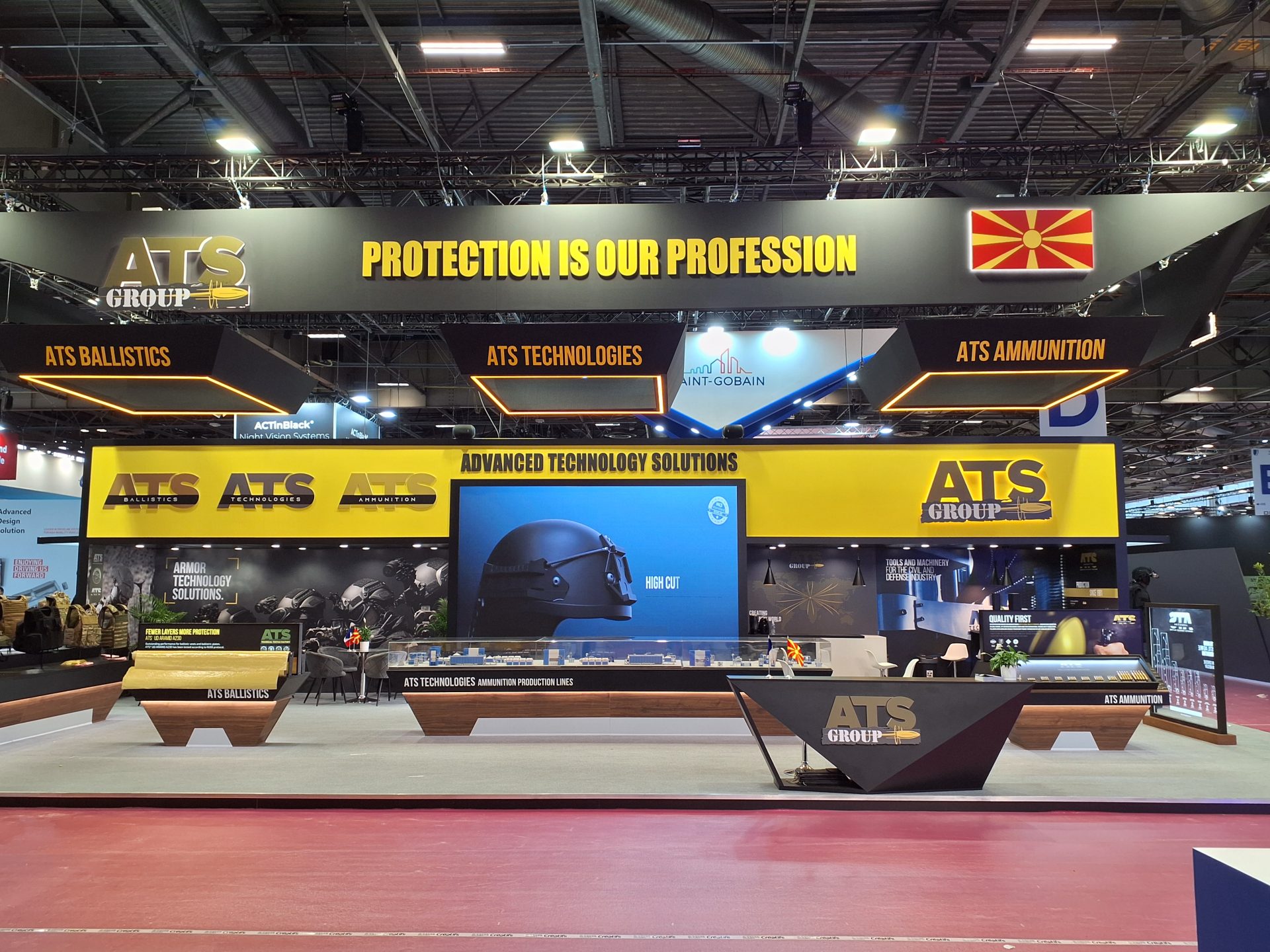 ATS Group - trade show booth