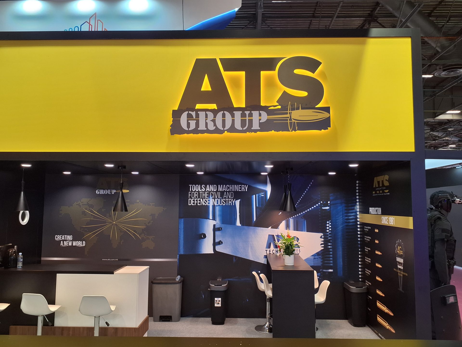 ATS Group - trade show booth