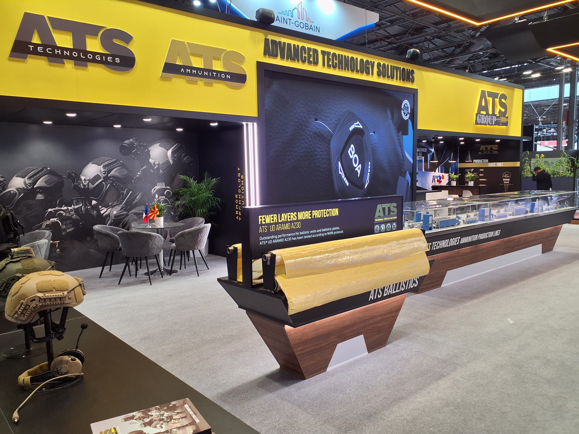 ATS Group - trade show booth