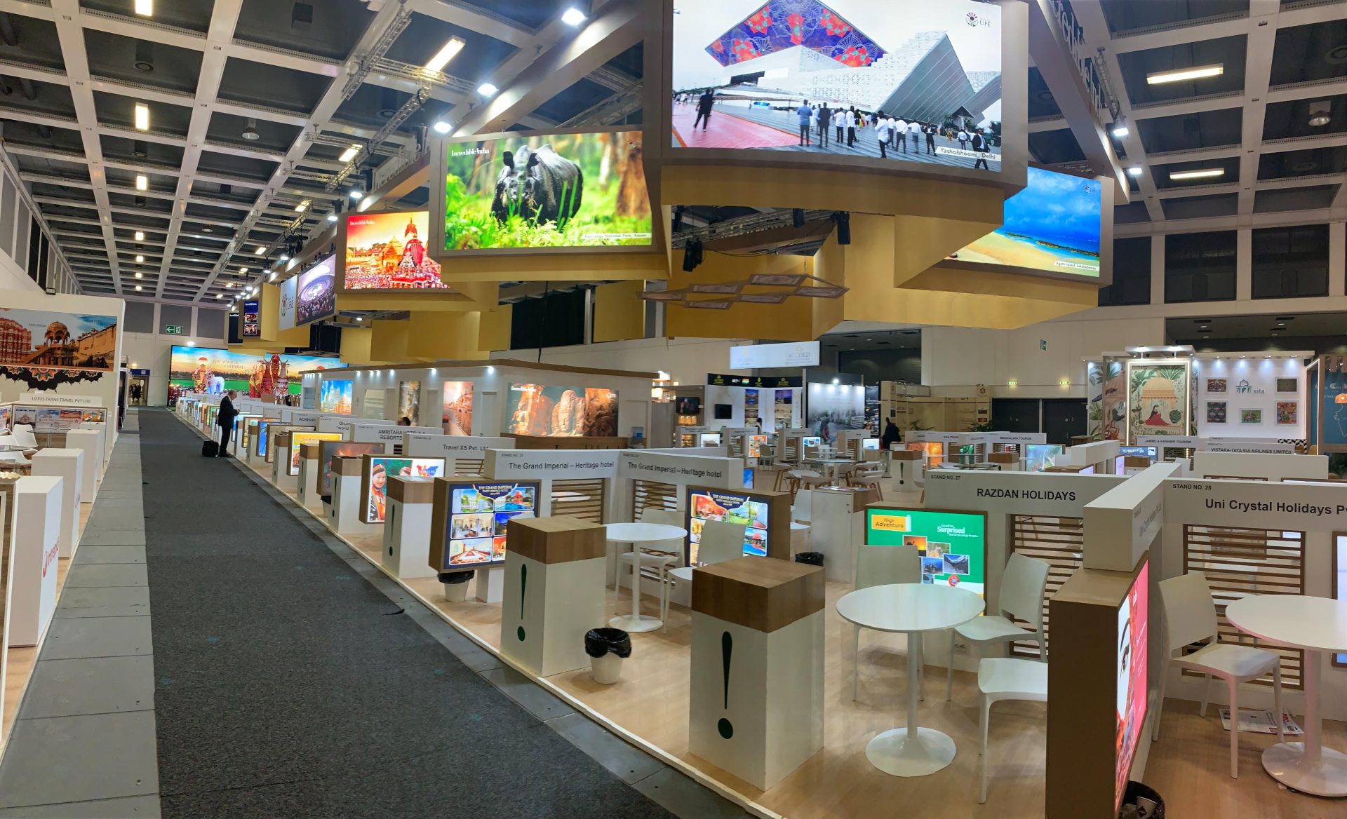India Pavilion - trade show exhibit