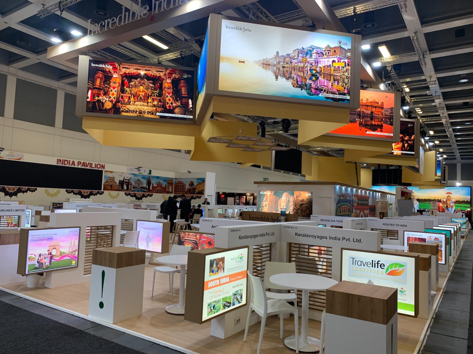 India Pavilion - trade show exhibit