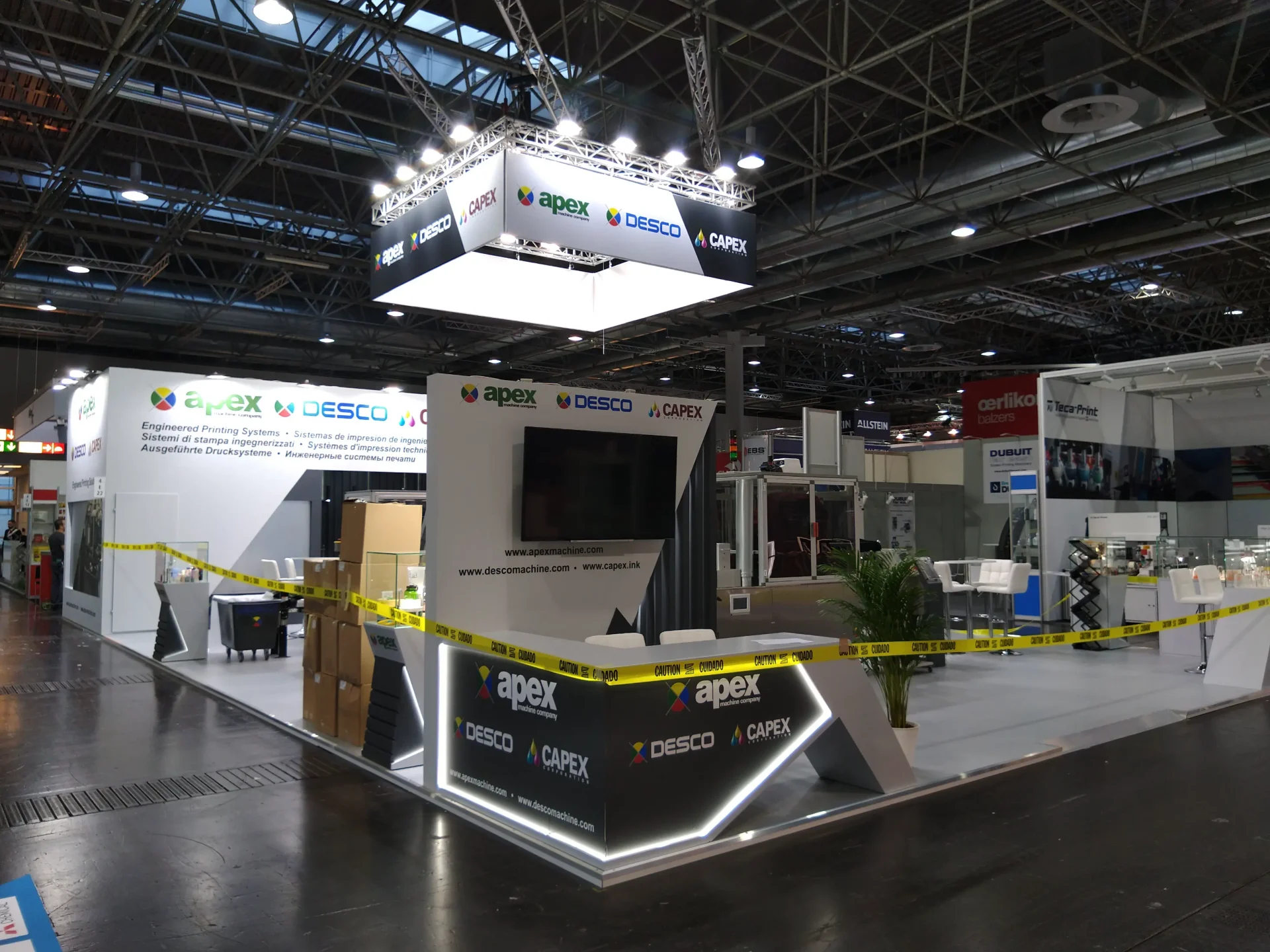 Apex - custom trade show booth