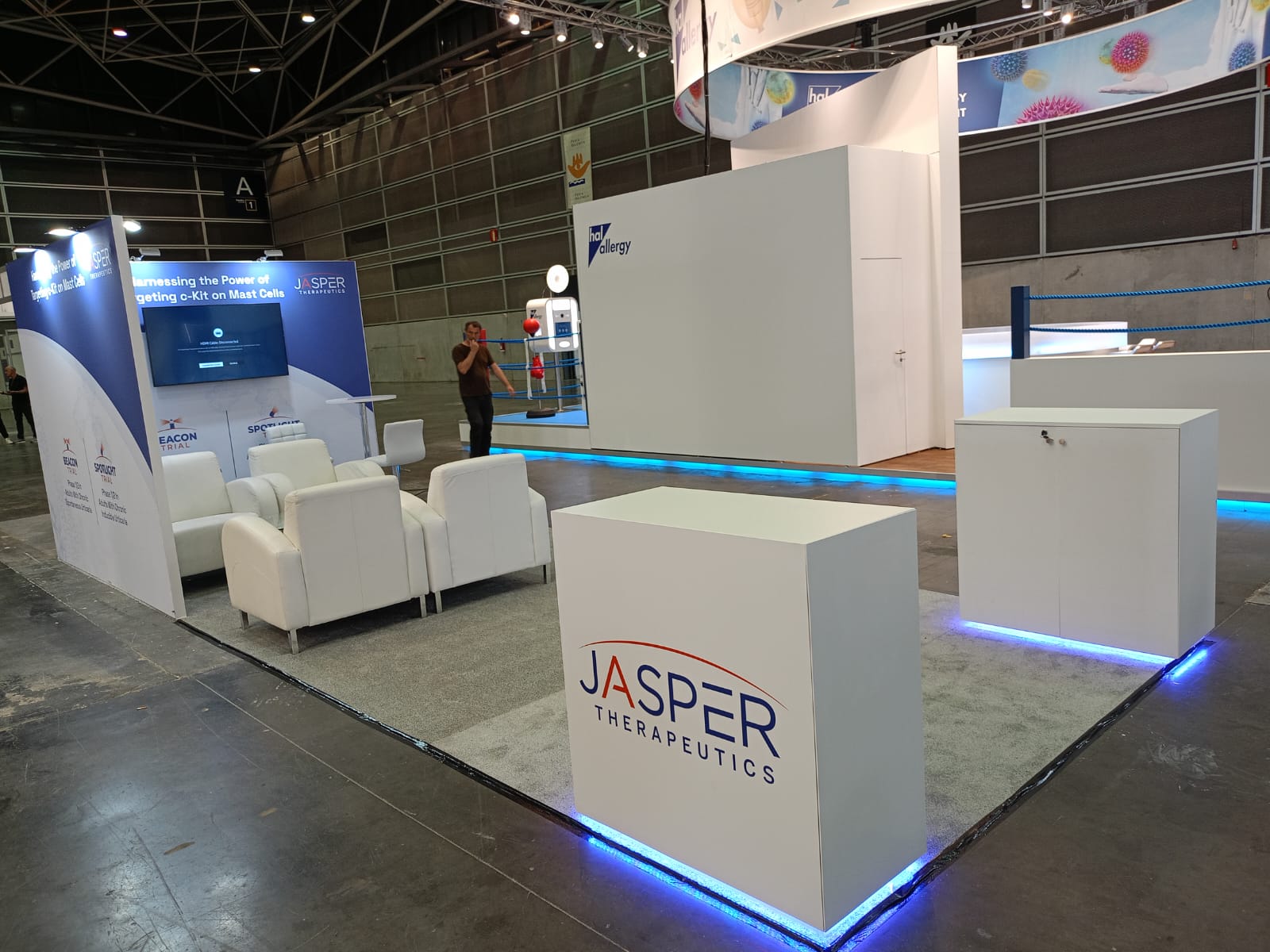 JASPER THERAPEUTICS - trade show booth