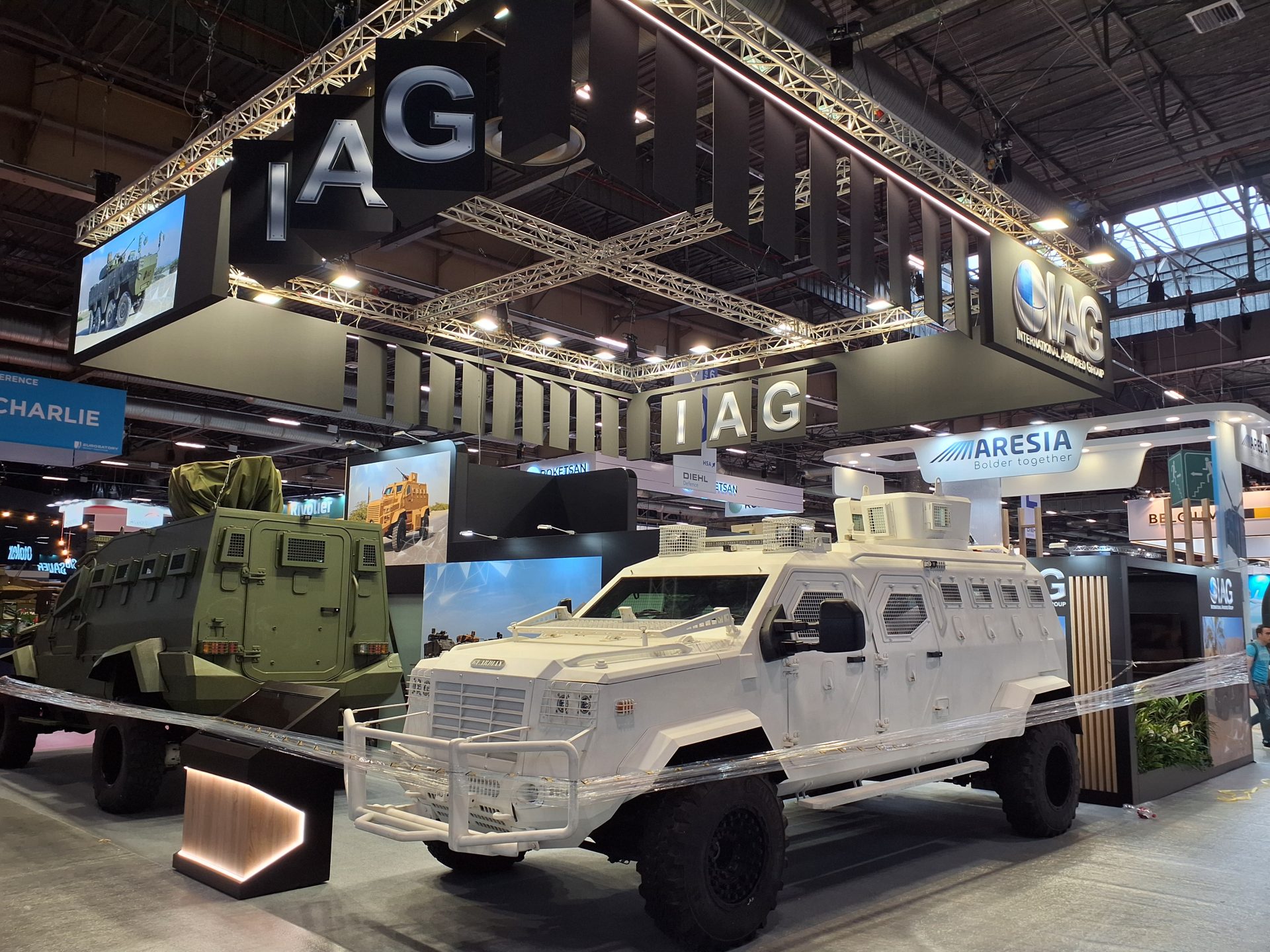 IAG - Eurosatory 2024 - expo stall design