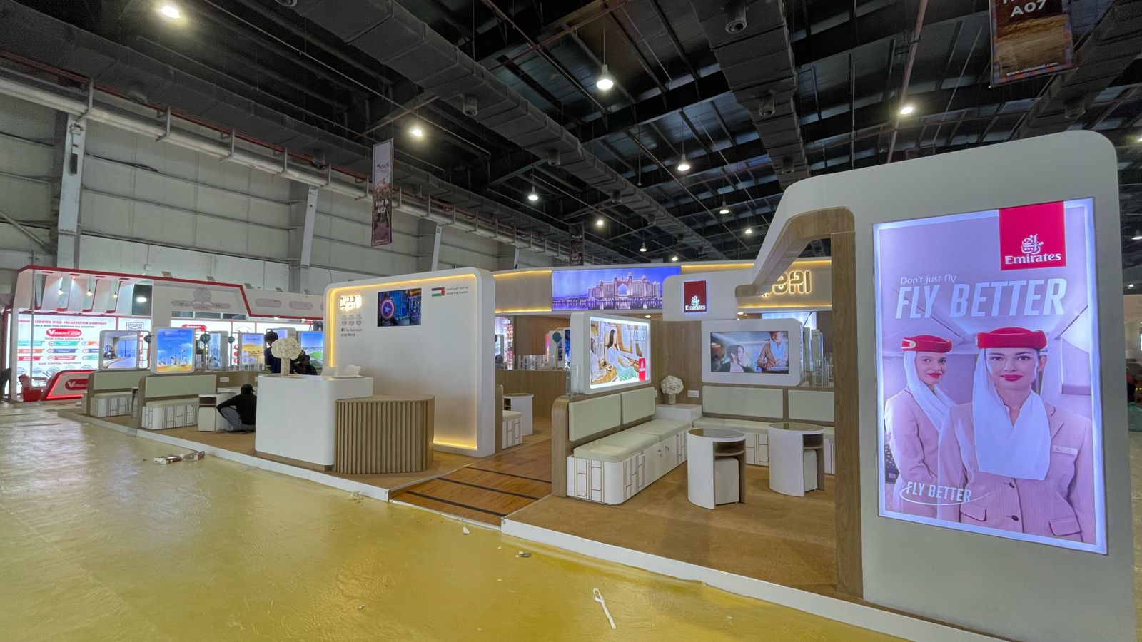 Dubai Tourism -expo stall design