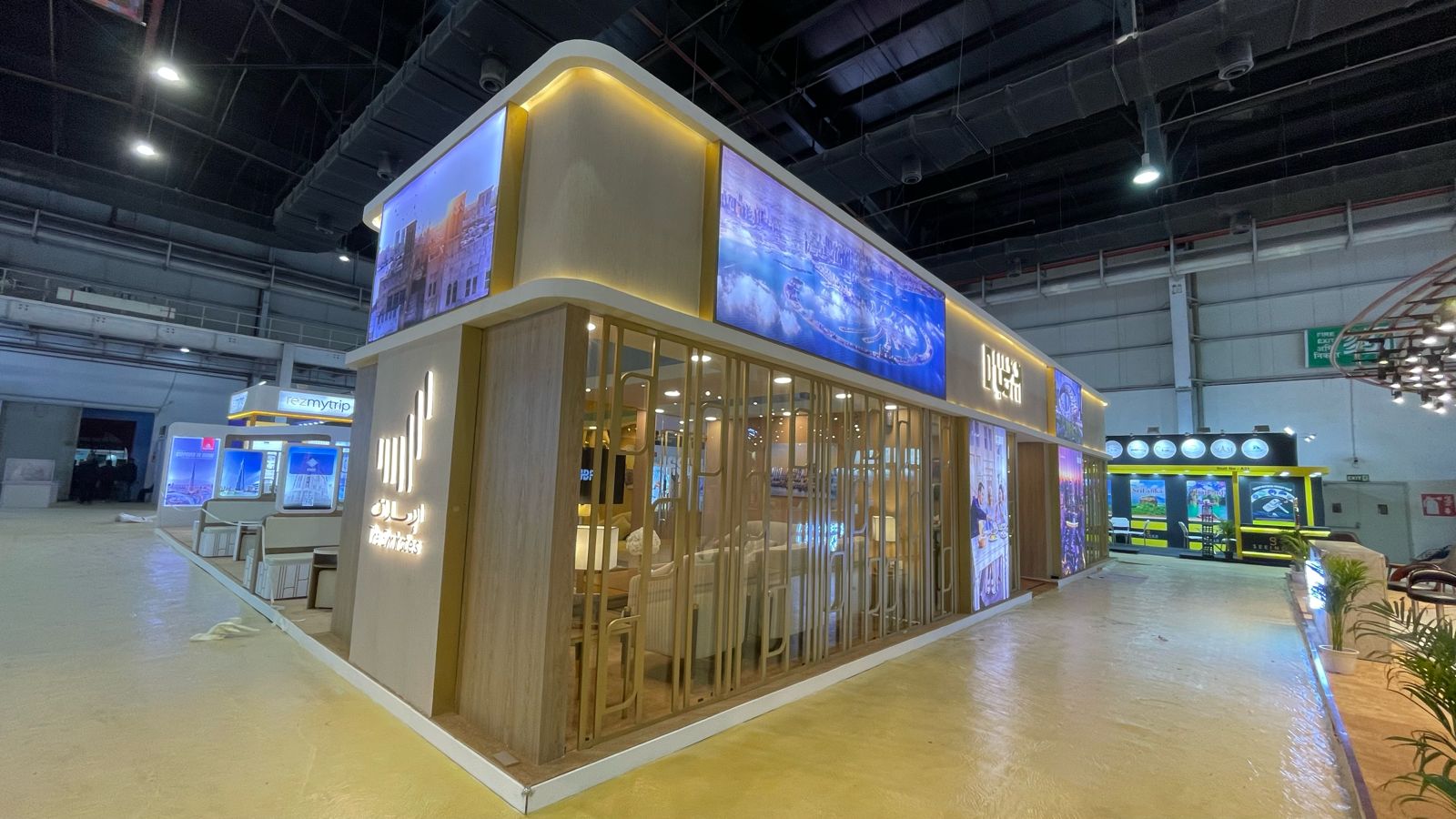 Dubai Tourism -expo stall design