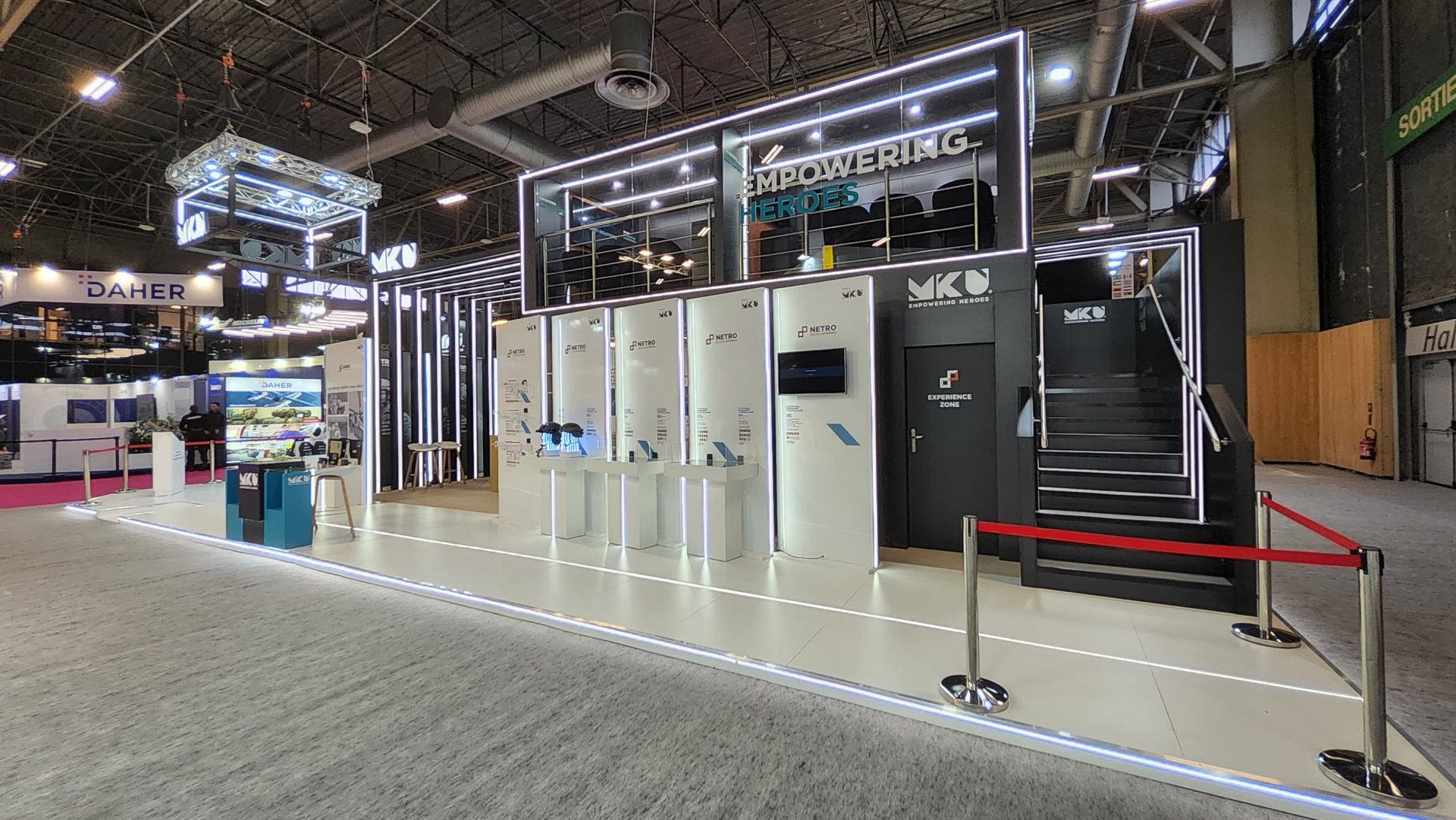 immersive trade show booth