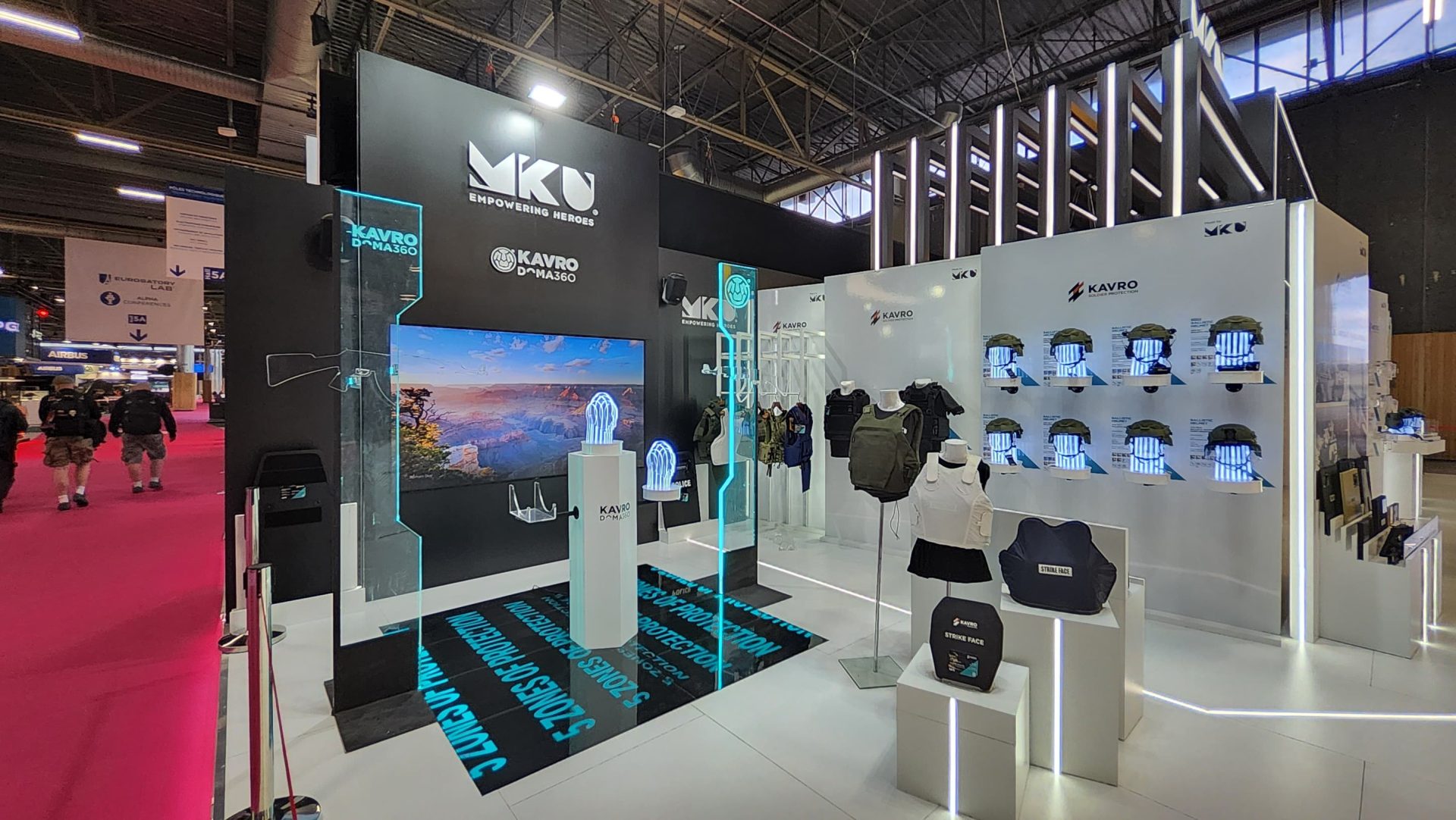 immersive trade show booth