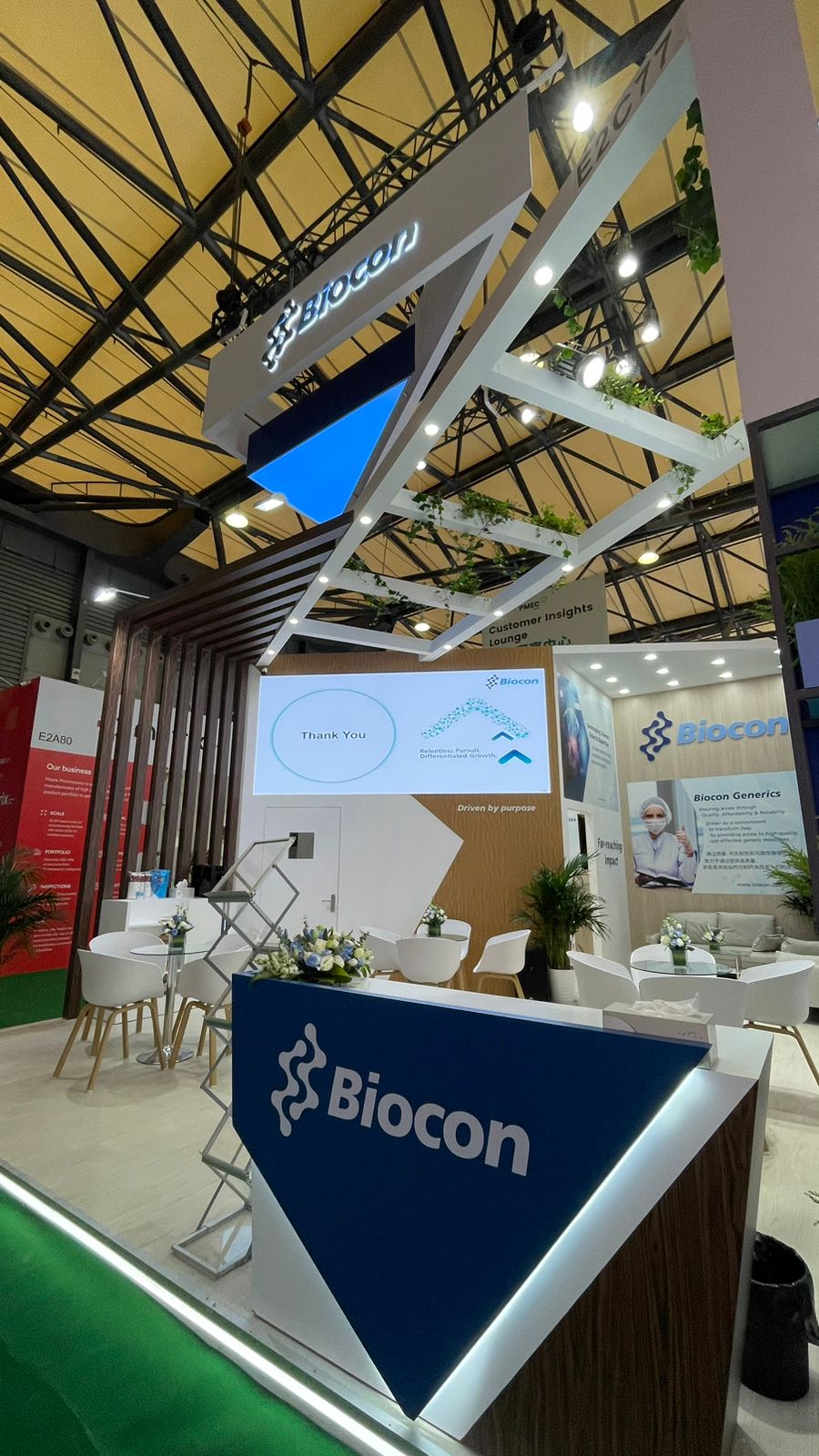 Biocon- turnkey exhibit