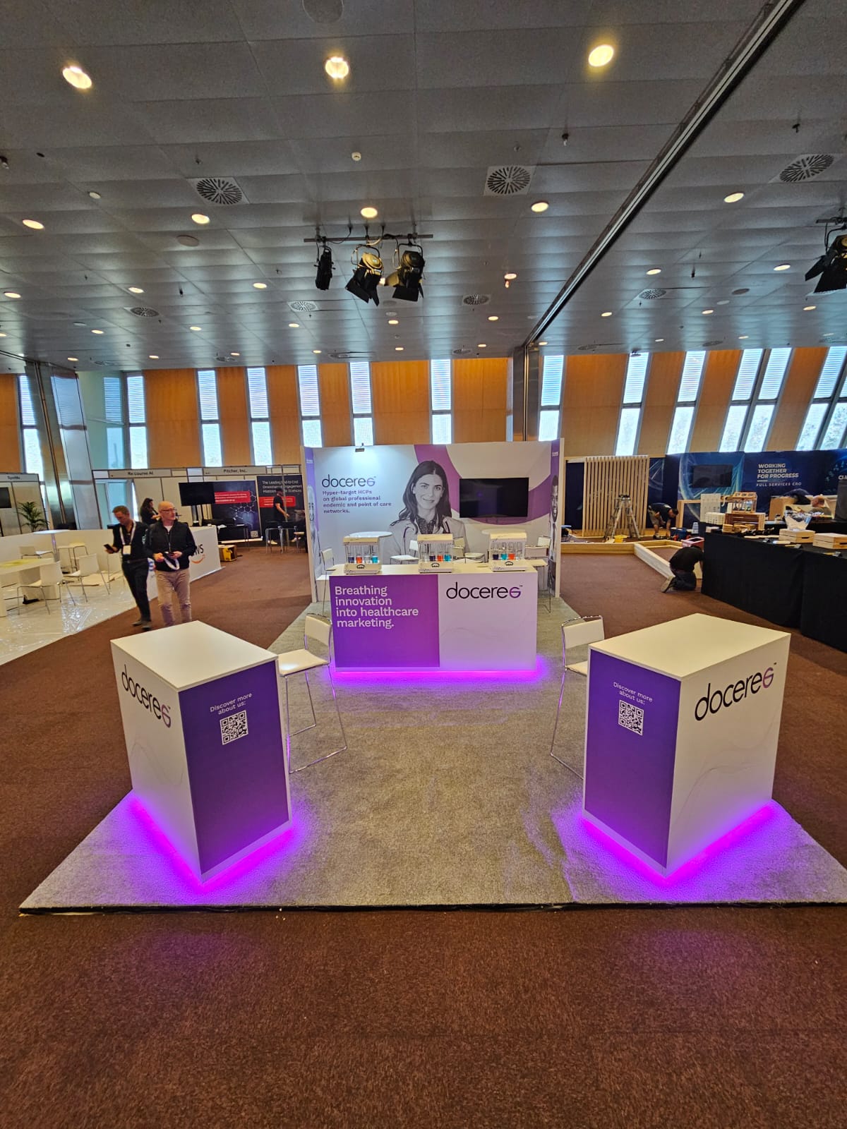 Doceree - expo stall design